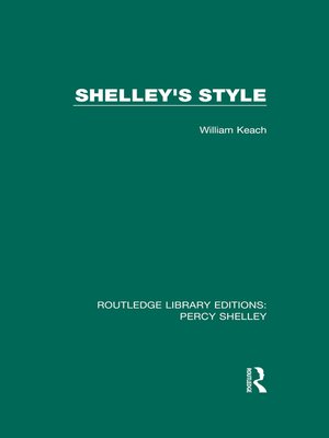 cover image of Shelley's Style